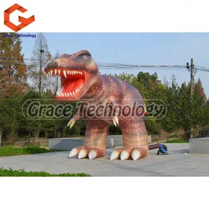 거대한 T-REX 공룡 장식 풍선 티라노 사우루스 공룡 광고