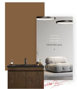 Bagno moderno <span class=keywords><strong>lavabo</strong></span> in alluminio a nido d'ape <span class=keywords><strong>lavabo</strong></span> in ceramica impermeabile con lavandino a parete mobile bagno per bagno - Product Image 6