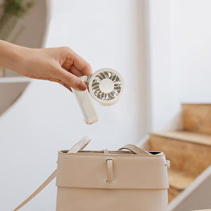 Ventiladores Mini Eléctricos Personalizados con Batería, Recargables por USB, Portátiles, de Mano, para Exteriores, Domésticos, Plegables de Plástico - Product Image 5