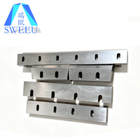 Lame de broyeur industriel pour matériaux plastiques ABS, PPS, nylon, PC et composites
