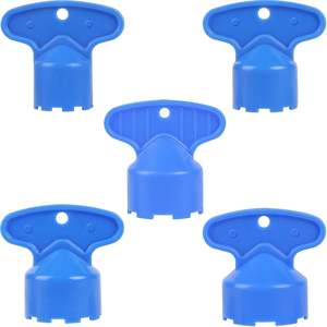 NZMAN 5 Pcs Aérateur de Robinet Clé de Retrait avec Tailles M16.5, M18.5, M21.5, M22.5, M24 pour Aérateur de Robinet d'Évier de Cuisine - Product Image 1