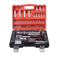 120 pièces – Kit d'outils de réparation mécanique professionnel JSKL – Ensemble de douilles miniatures en CRV pour réparation automobile