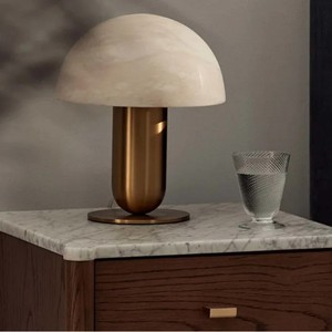 Lampe de table en marbre E27 LED 220V avec interrupteur pour la décoration du salon et de la chambre - Product Image 4