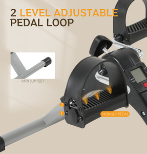 Mini-stepper d'exercice portable en acier inoxydable pour les bras et les jambes, vélo d'exercice <span class=keywords><strong>elliptique</strong></span> de <span class=keywords><strong>bureau</strong></span> pour la maison et le <span class=keywords><strong>bureau</strong></span> - Product Image 3
