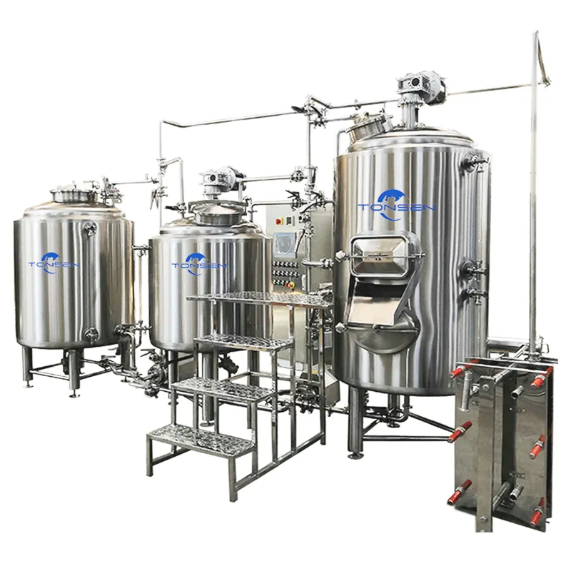 2023 nouvelle machine à bière d'état 200L 300L 500L système de brassage de bière micro