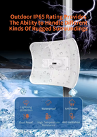 Extensor Wifi para Exteriores de Largo Alcance, CPE para Exteriores de 15KM 10KM, Puente Wifi de Larga Distancia, Router AP CPE Inalámbrico de 300Mbps