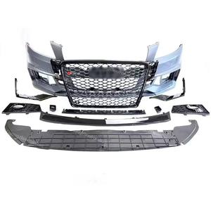 Xe front bumper nướng BodyKit đối với Audi <span class=keywords><strong>A4</strong></span> B8 nâng cấp rs4 phong cách front bumper phụ kiện BodyKit - Product Image 2