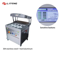 Machine d'emballage sous vide pour aliments (poisson, steak, viande) en acier inoxydable 304, automatique, largeur de film en rouleau 760 mm, source usine