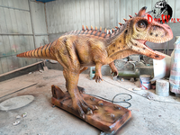 15 m de long énorme animatronique réaliste t-rex simulation
