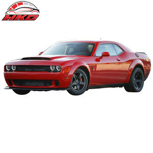 Protector de Parachoques Delantero para Dodge Challenger Demon y Widebody 2018-2023, Estilo DM, Difusor de PP Negro Texturizado, Protector de Mentón - Product Image 2