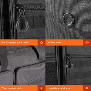 Échantillon gratuit Sac de sport à roulettes pour le voyage, avec plusieurs poches, pour le baseball, le hockey sur gazon, le basketball, la randonnée, le raquette-ball - Product Image 5