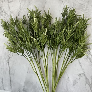 Plante artificielle Queyiyi à longues branches, herbe <span class=keywords><strong>malt</strong></span>ée à longues branches, décoration d'intérieur - Product Image 4
