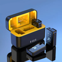 Microphone sans fil Sx12 avec réduction de bruit DSP, effet sonore haute fidélité, surveillance du microphone, micro synchrone