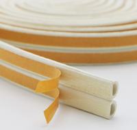 Rouleaux de ruban adhésif en mousse EPDM/EVA de type D, bande d'étanchéité insonorisante en caoutchouc pour portes et fenêtres, 14*12mm, garantie de 2 ans