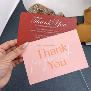 Tùy chỉnh lá vàng dập nổi giấy kraft lời mời đám cưới, bưu thiếp, thẻ cảm ơn, giải pháp đóng gói cho các doanh nghiệp nhỏ - Product Image 6