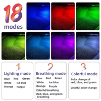 Nwe Car Interior Lights Under Dash Kit de iluminación con función activa de sonido y control remoto inalámbrico para Tesla Model 3/Y/S/X