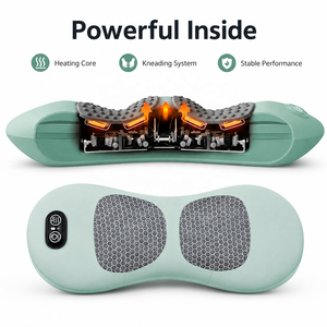 Almohada de Masaje <span class=keywords><strong>El</strong></span>éctrica con Terapia de Calor y Amasamiento Profundo, Soporte Lumbar Recargable de Espuma Viscoelástica para Aliviar <span class=keywords><strong>el</strong></span> <span class=keywords><strong>Dolor</strong></span> de Espalda, <span class=keywords><strong>Cuello</strong></span> y Piernas - Product Image 6