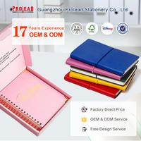 Carnet de Composition Personnalisé A6 Estampage Or Logo Journal Règles Journal Agenda Carnet Étudiant