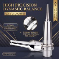 Varilla de Extensión de Acero Inoxidable de Alta Precisión (0.002mm) para Fresado de Orificios Profundos, Portaherramientas CNC