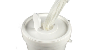 KILINE Lingettes <span class=keywords><strong>tout</strong></span> usage Essuie-glace à sec Airlaid Paper Rool 100% Fluff Pulp tissu dans des seaux serviette de nettoyage en papier sans poussière - Product Image 5