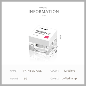 JTING High Pigment Free Samples Design 12colors <strong>Nail</strong> Art Painting <strong>Gel</strong> Polish OEM/ODM Private Label <strong>Nail</strong> <strong>Gel</strong> Polish Paint <strong>Gel</strong> - Product Image 2