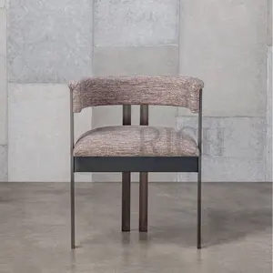 Тканевые удобные обеденные стулья, Элегантные Дизайнерские итальянские стулья для ресторана, используемые кухонные стулья для столовой, гостиницы, обеденные стулья