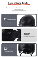 Casque de sécurité équestre respirant, durable, résistant aux chocs, en ABS, réglable, unisexe, pour adultes, demi-casque, utilisation toute saison