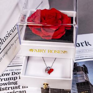 Otros versary ay Anniversary ededding iift Ried nnchanted reserved lower orever terternal OSE in crycrylic Ox ox - Product Image 2