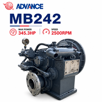 Precio de Fábrica, Caja de Cambios Marina Advance FADA MB242, Control Hidráulico, Eléctrico y Neumático para Motor Marino, Certificación CCS