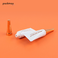 Tube souple personnalisé pour baume à lèvres, tube à presser pour gloss à lèvres 10ml 15ml 20ml, embout pointu, tube d'emballage ABL en aluminium-plastique