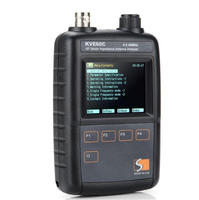 SURECOM HF Vector HF KVE 60C Mini Digital Power Meter Penguji Daya Digital Gelombang Pendek SWR Impedance Meter Dynamometer Analisa Antena Walkie Talkie