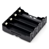 Kotak baterai 18650 3.7V kotak baterai Lithium Plug-in 1/2/3/4 dudukan baterai digunakan untuk PCB