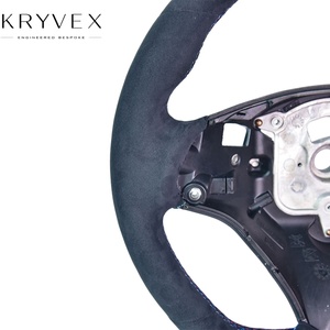 <span class=keywords><strong>Volante</strong></span> Deportivo Modificado Kryvex para las Series 3/4/5/6/7 X3 X5 X6 M3 (E8X E90 E92), Ensamblaje de Cuero Genuino con Detalles en Fibra de Carbono - Product Image 4