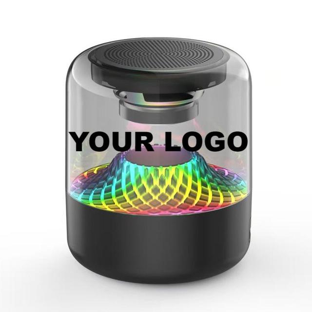 Portable for 5.3 5.3 Speaker for RGB LED Lighting Heavy Subwoofer Full-Range High Power Built-in Mic Rechargeable Battery