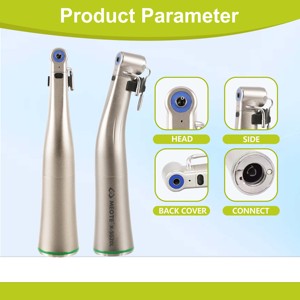 Nha khoa cấy ghép sợi quang/<span class=keywords><strong>LED</strong></span> giảm 20:1 Contra góc tay khoan nha khoa tốc độ thấp tay khoan - Product Image 3