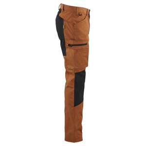 BLAKLADER - 145918454099C48 Pantalones de servicio con Stretch Rust/Black - EAN 7330509913949 PANTALONES DE TRABAJO VAQUERO - Product Image 4