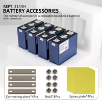 Classe a 3.2v LiFePO4 320 ah prisme LFp batterie au lithium solaire lf304 304 ah 300ah 302ah 310ah 304ah 320ah LiFePO4 batterie