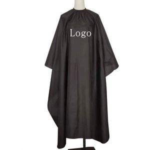 Capas de Barbero de Poliéster con Logotipo Personalizado para Adultos, Capas Ligeras Resistentes al Agua, Delantal de Salón - Product Image 1
