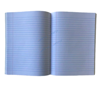 Carnet d'école du Ghana – Vente en gros usine – Cahier d'exercices Note1 18x24cm, ligné simple, 40 feuilles, reliure agrafée pour usage scolaire