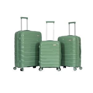 Nuovo Design <span class=keywords><strong>Valigia</strong></span> in PP Personalizzata 20" 24" 28" Set <span class=keywords><strong>da</strong></span> 3 Pezzi Bagaglio <span class=keywords><strong>da</strong></span> Viaggio in PP - Product Image 1