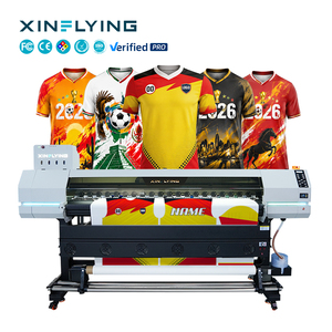 เครื่องพิมพ์ซับลิเมชั่น XinFlying ขนาด 1.8 เมตร แบบหัวพิมพ์คู่ I3200 สำหรับเสื้อผ้ากีฬา เสื้อฟุตบอล พร้อมคู่มือเทคนิคฟรี - Product Image 1