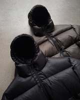 Doudoune Chaude d'Hiver sur Mesure pour Homme, Manteau à Fermeture Éclair de Haute Qualité, Veste Bulle Rembourrée Douillette