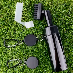 Golf Ball Club Cleaner With Built In Water Spray Magnetic Golf Club Cleaning Brush Groove Cleaner