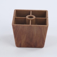 Vente en gros usine : Pieds de canapé doubles réglables en plastique ABS, modernes, accessoires de mobilier pour extérieur, salon, atelier, buanderie