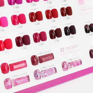 ชุดสีเจลทาเล็บ KLANA 22 สี คอลเลคชั่นสีชมพู แบบลอกออกได้ ใช้กับยูวีและแอลอีดี ขนาด 15 มล. สำหรับร้านทำเล็บ ขายส่ง ชุดสีเจลทาเล็บสีแดง - Product Image 4