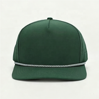 Casquette de baseball unisexe vierge, imperméable, 92% polyester 8% élasthanne, perforée au laser, pour logo personnalisé et lettres courantes, pour adulte
