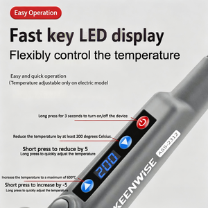 Fer à souder électrique Keenwise 200W à température réglable pour usage industriel - Product Image 3