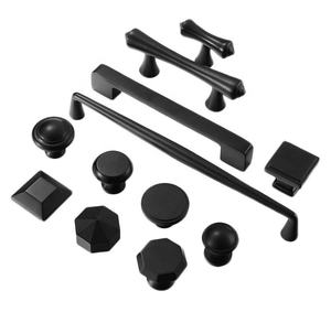 Offre Spéciale meubles armoires de cuisine tiroir pull noir poignées en laiton - Product Image 2