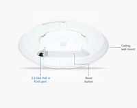 Point d'accès Wi-Fi 7 Ubiquiti U7 LITE original, point d'accès sans fil de qualité professionnelle pour appartement spacieux, montage au plafond