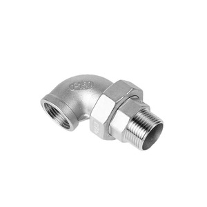 Codo Roscado Interior/Exterior de Acero Inoxidable 304 Personalizado - Junta Flexible para Tuberías para Sistemas de Plomería - Product Image 4